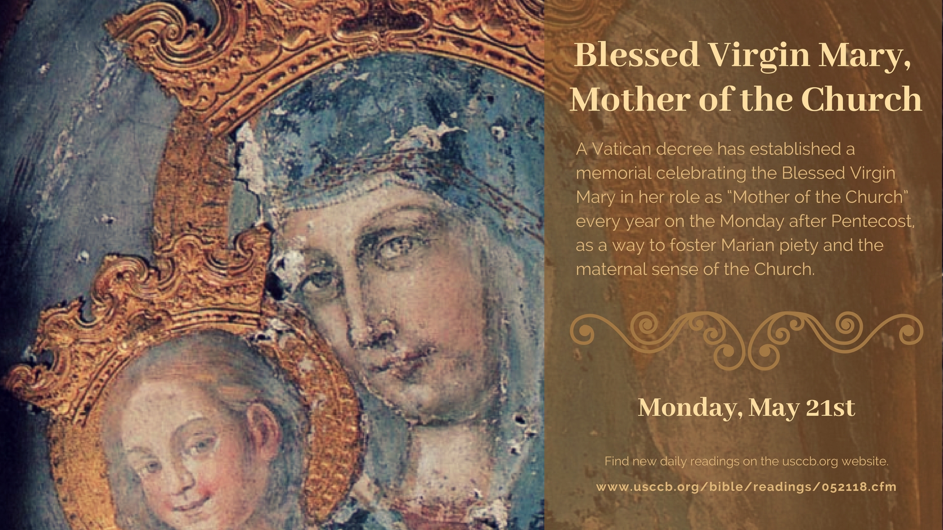 Memorial Of The Blessed Virgin Mary Mother