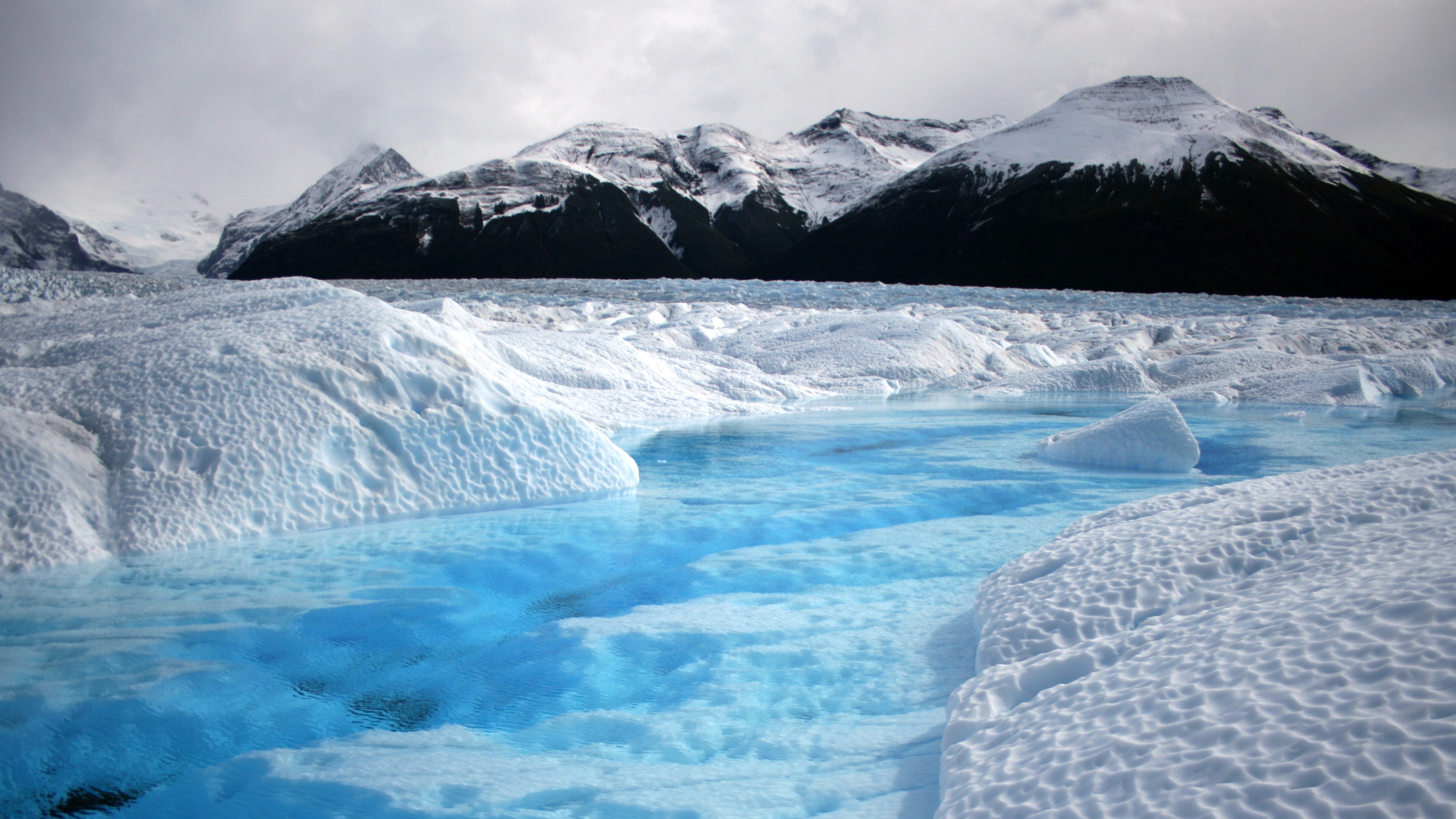 Ice Land Water Wallpaper HD