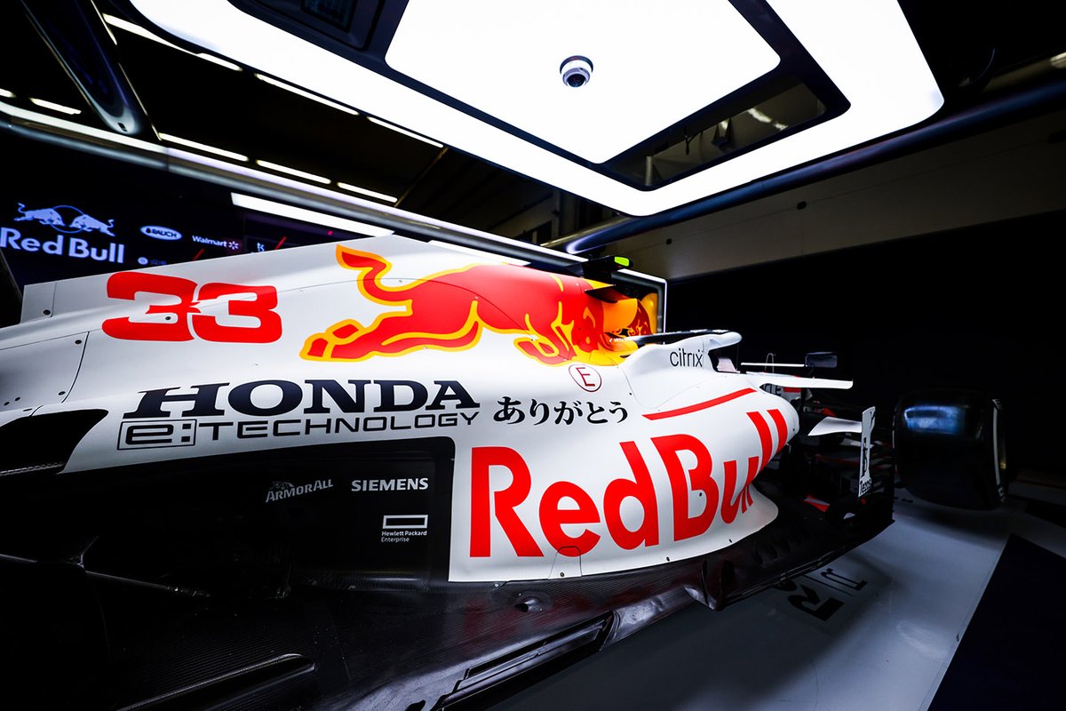 F1: Red Bull reveals white Honda thank you livery for Turkish GP