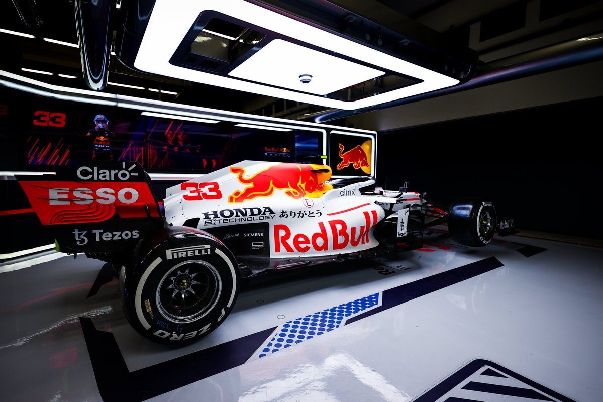 F1: Red Bull reveals white Honda thank you livery for Turkish GP