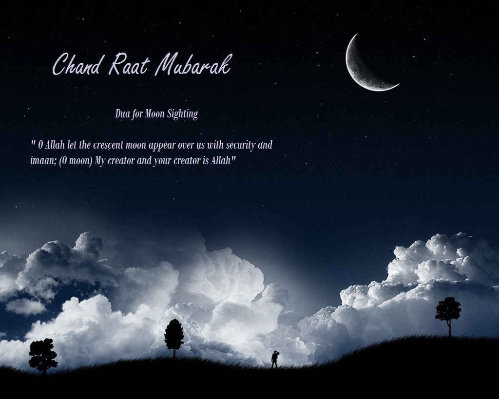 Happy Eid Ka Chand Raat Mubarak 2017 SMS Wishes Wallpaper Whatsapp Status Image Pics