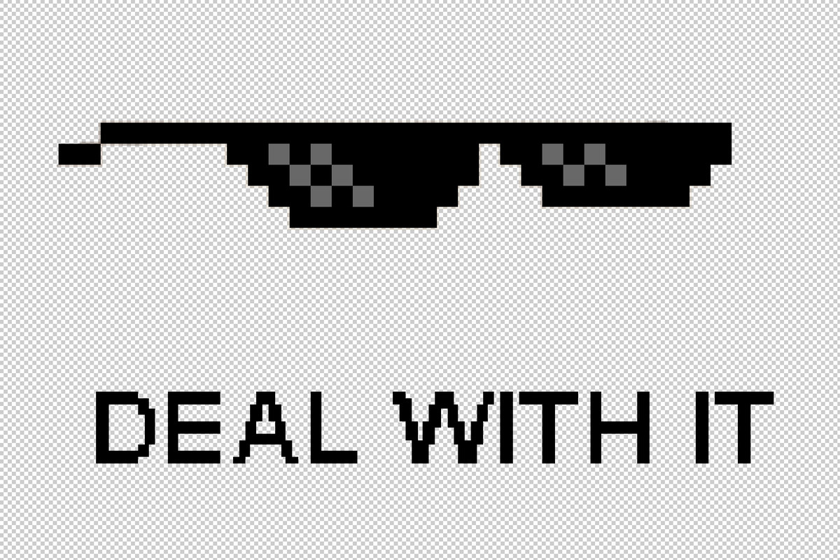 The 'deal with it' glasses are being sold as an NFT