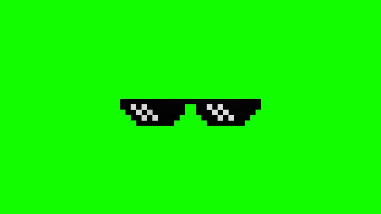 Meme Glasses Green Screen. Greenscreen, Green screen background, Green screen footage