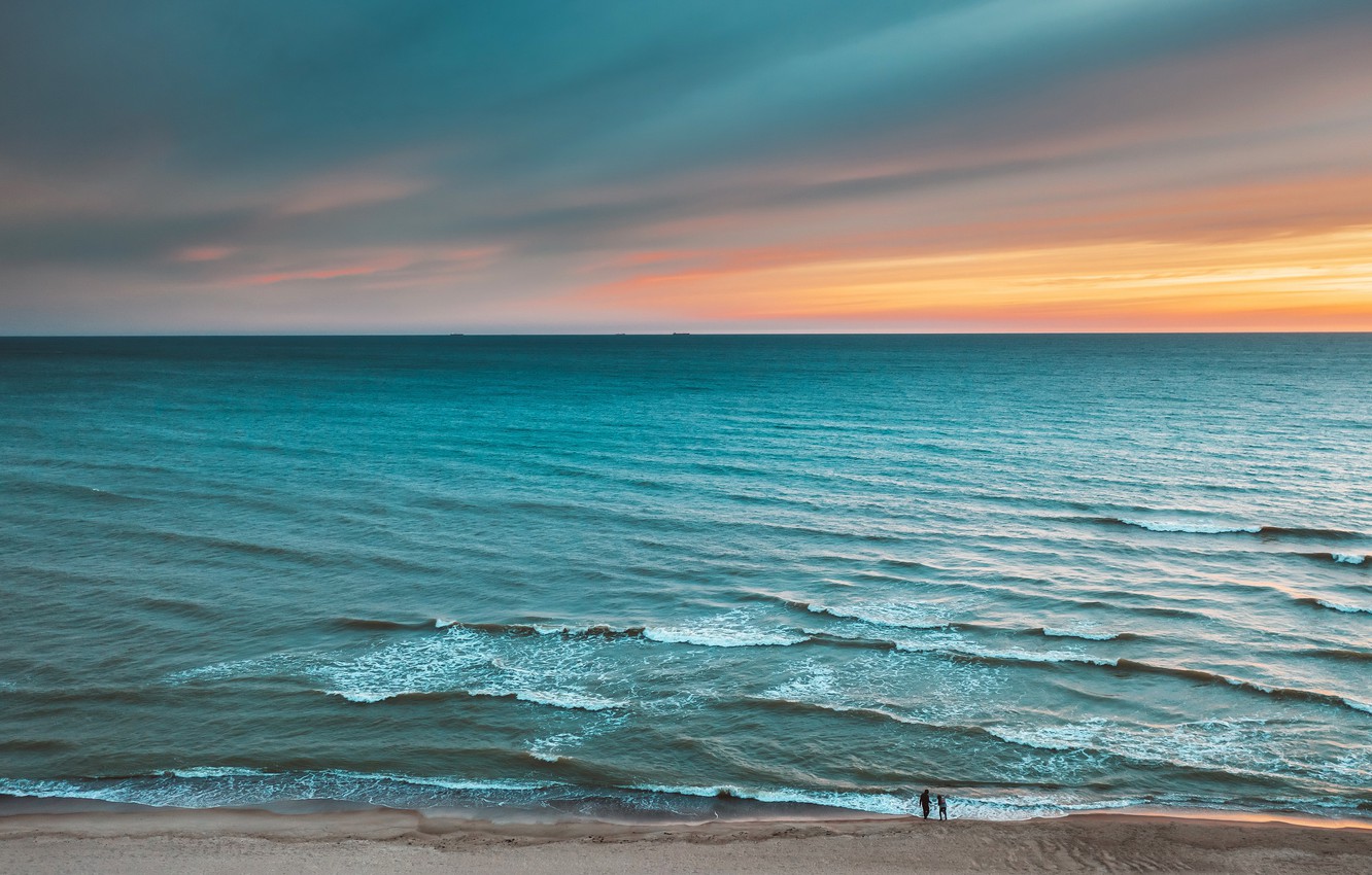 Wallpaper Lithuania, Baltic Sea, Klaipėda County, Giruliai image for desktop, section пейзажи