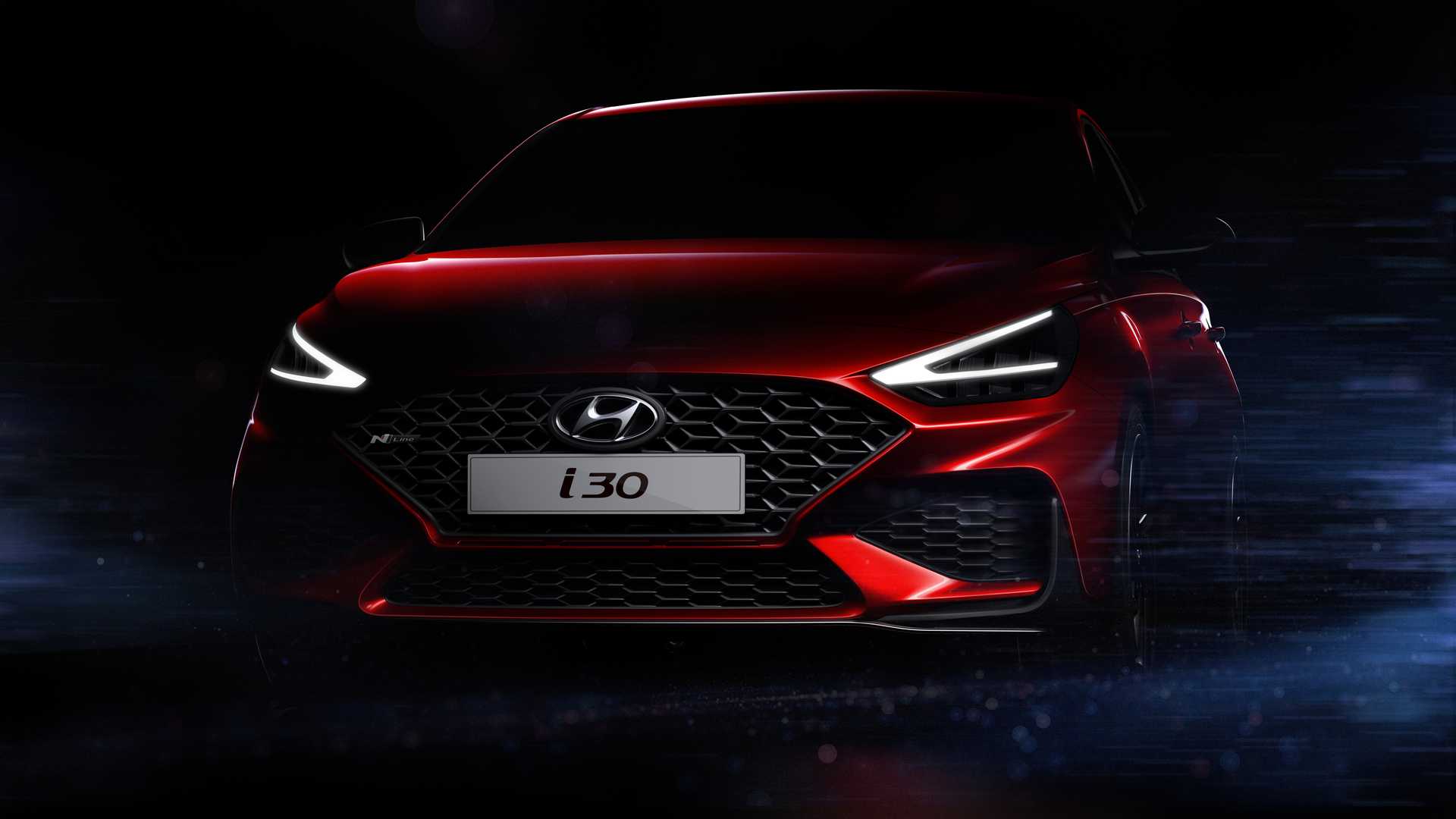 Hyundai i30 N Line Facelift Looks Sharp In Teaser Image