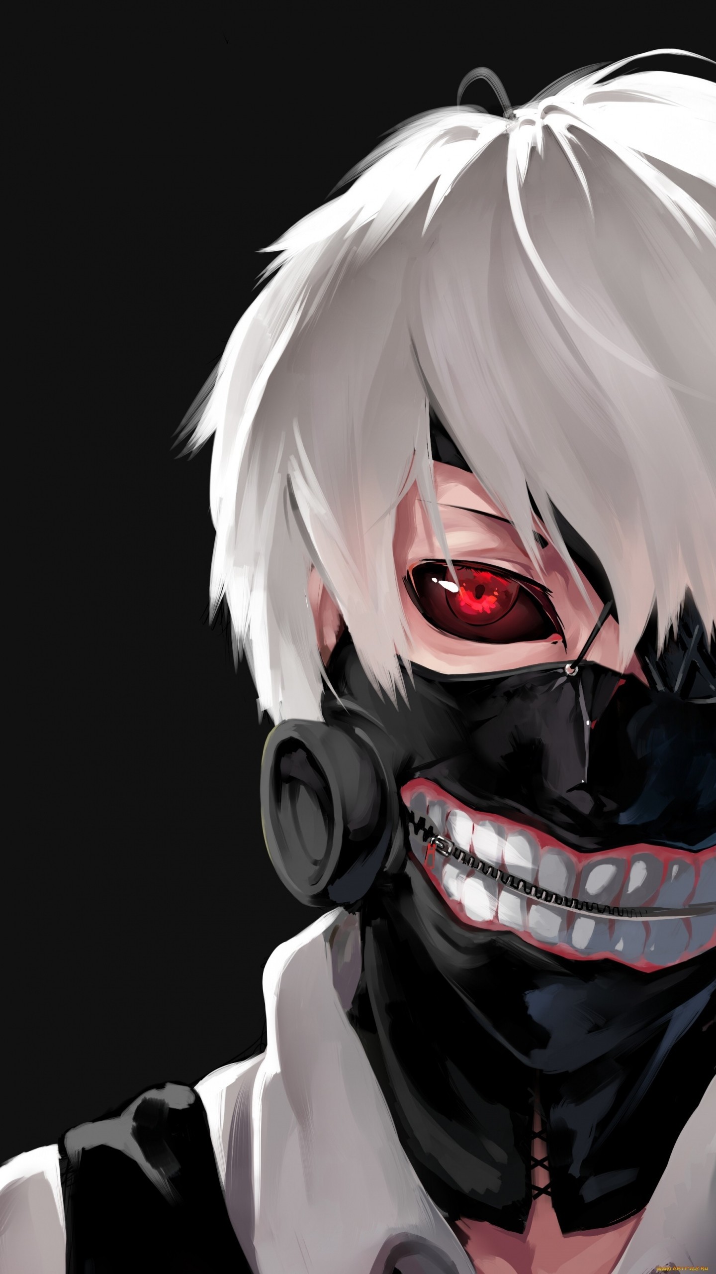 Ken Kaneki Mask Tokyo Ghoul 4K Wallpaper #6.2581