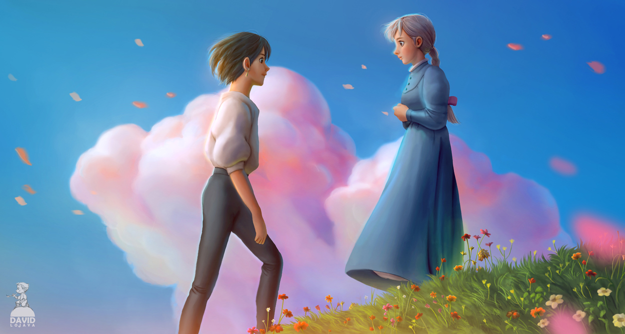 Howl and Sophie's Moving Castle Fan Art