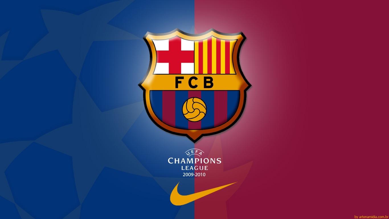 FC Barcelona Champions League Wallpaper