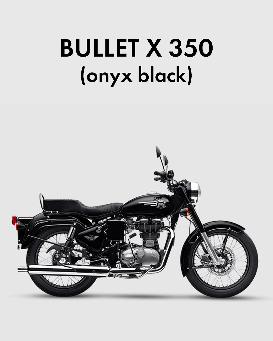 Bullet 350 (Onyx Black). Royal enfield, Bullet, Royal enfield bullet