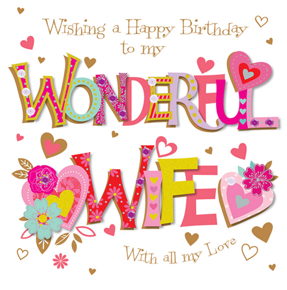 Happy birthday image For Wife