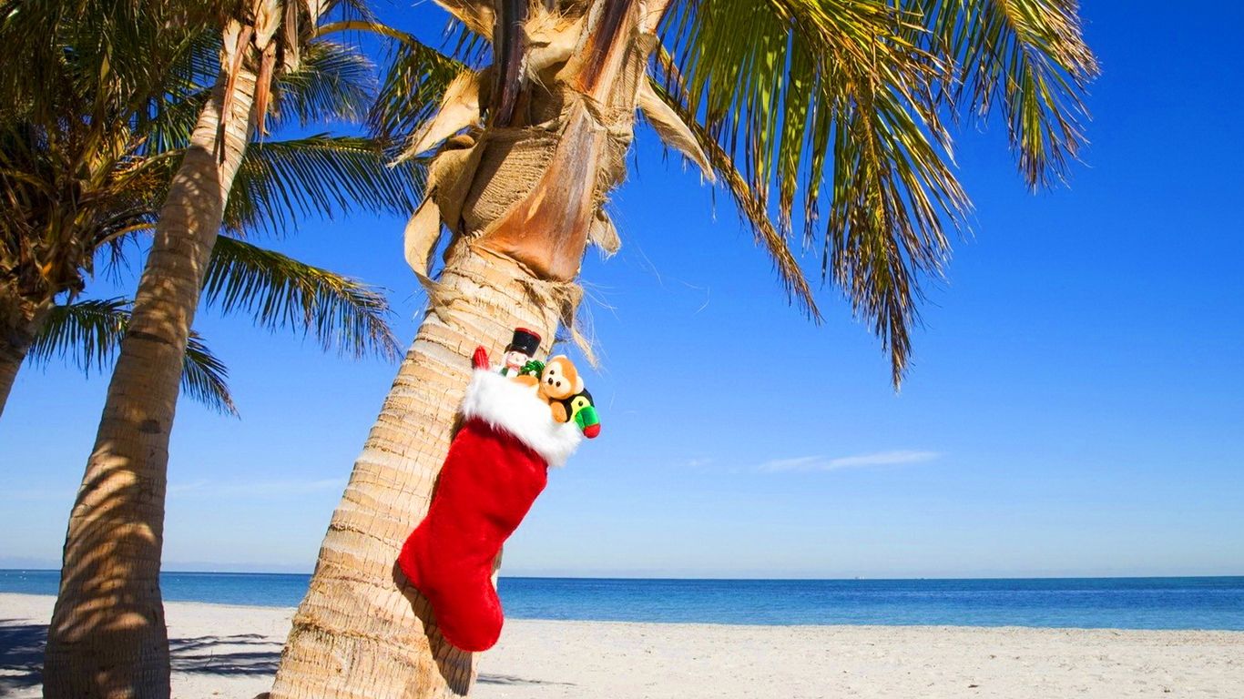 Natal no Brasil, Christmas in Brazil. Beach wallpaper, Florida christmas, Beach vacation