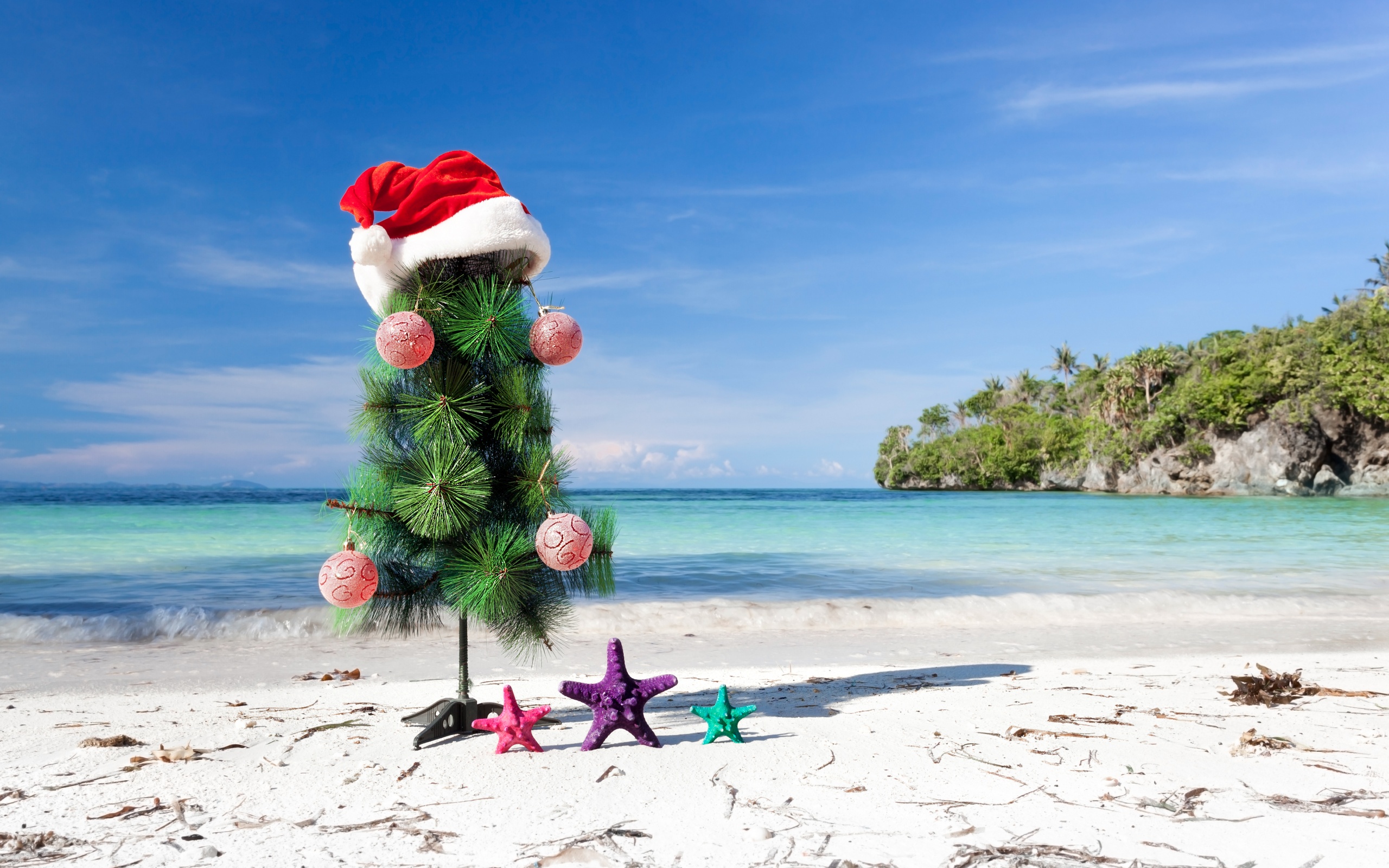 Seashore Christmas Wallpapers - Wallpaper Cave