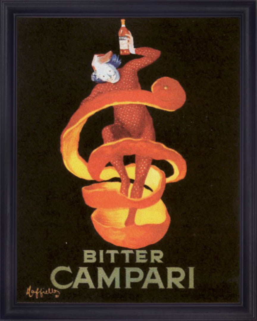Bitter Campari Liquor Posters
