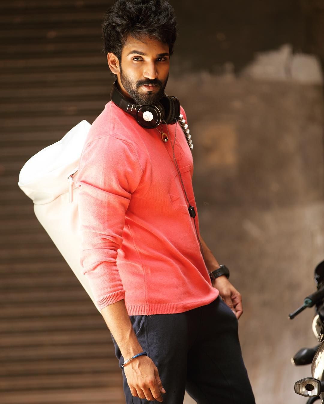 Instagram post by Aadhi • Feb 11, 2019 at 3:33pm UTC. Awesome beards, Beard styles, Leather jacket