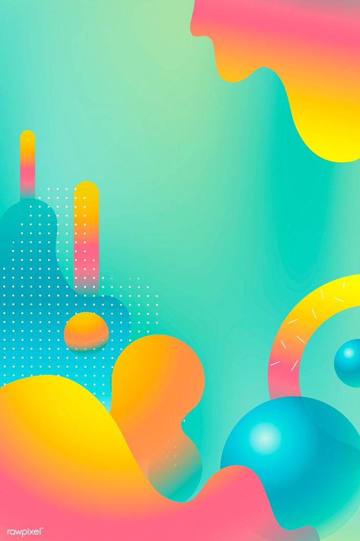 Colorful vibrant summer poster vector. premium image. Summer poster, Abstract, Graphic design posters