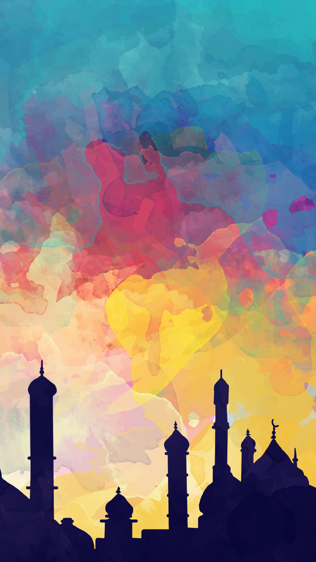Background Ramadan Poster Design