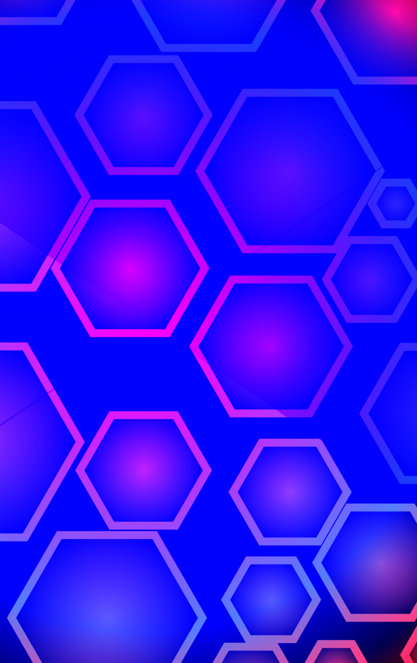 Blue Hexagon Wallpapers - Wallpaper Cave