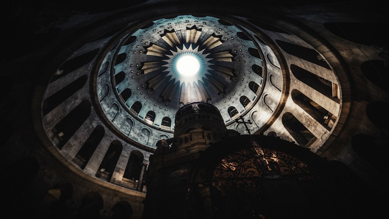 Wallpaper Church of The Holy Sepulchre, Holy Land, The Church of The Holy Sepulchre, Gospel of Mark, Via Dolorosa Street, Background Free Image