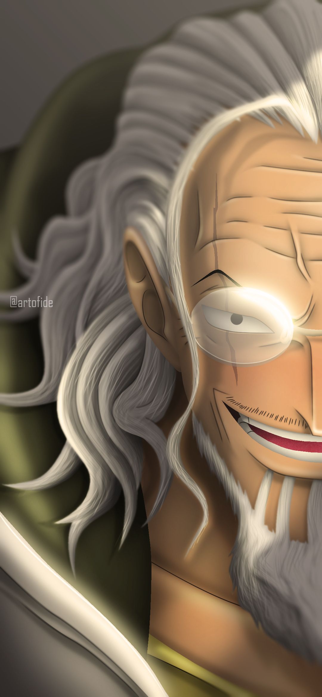 Dark King Rayleigh. One piece wallpaper iphone, One piece movies, One piece photo