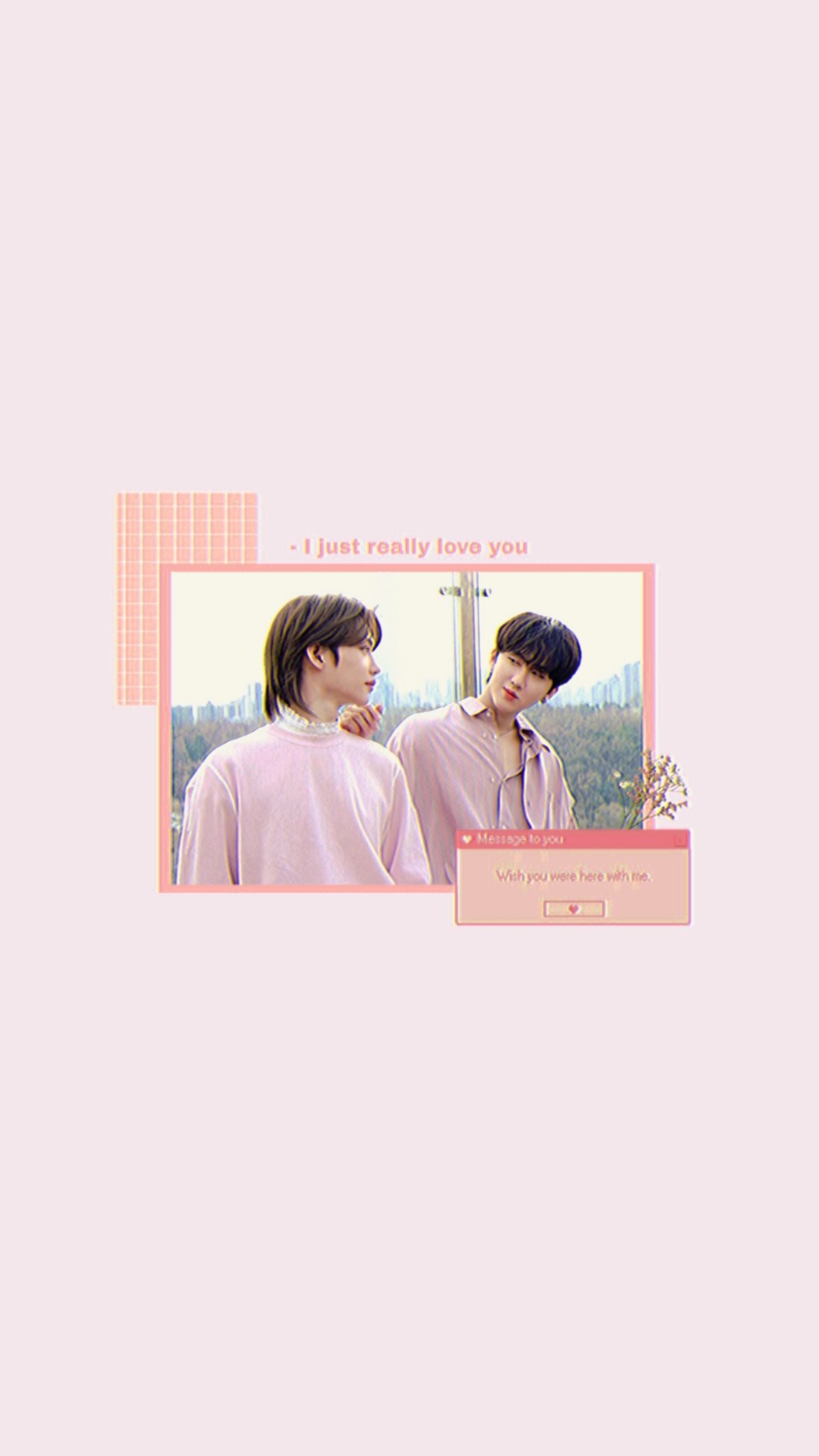 Kpop wallpaper - [✨Changbin & Felix✨] -I just really love you ↬RT if you save