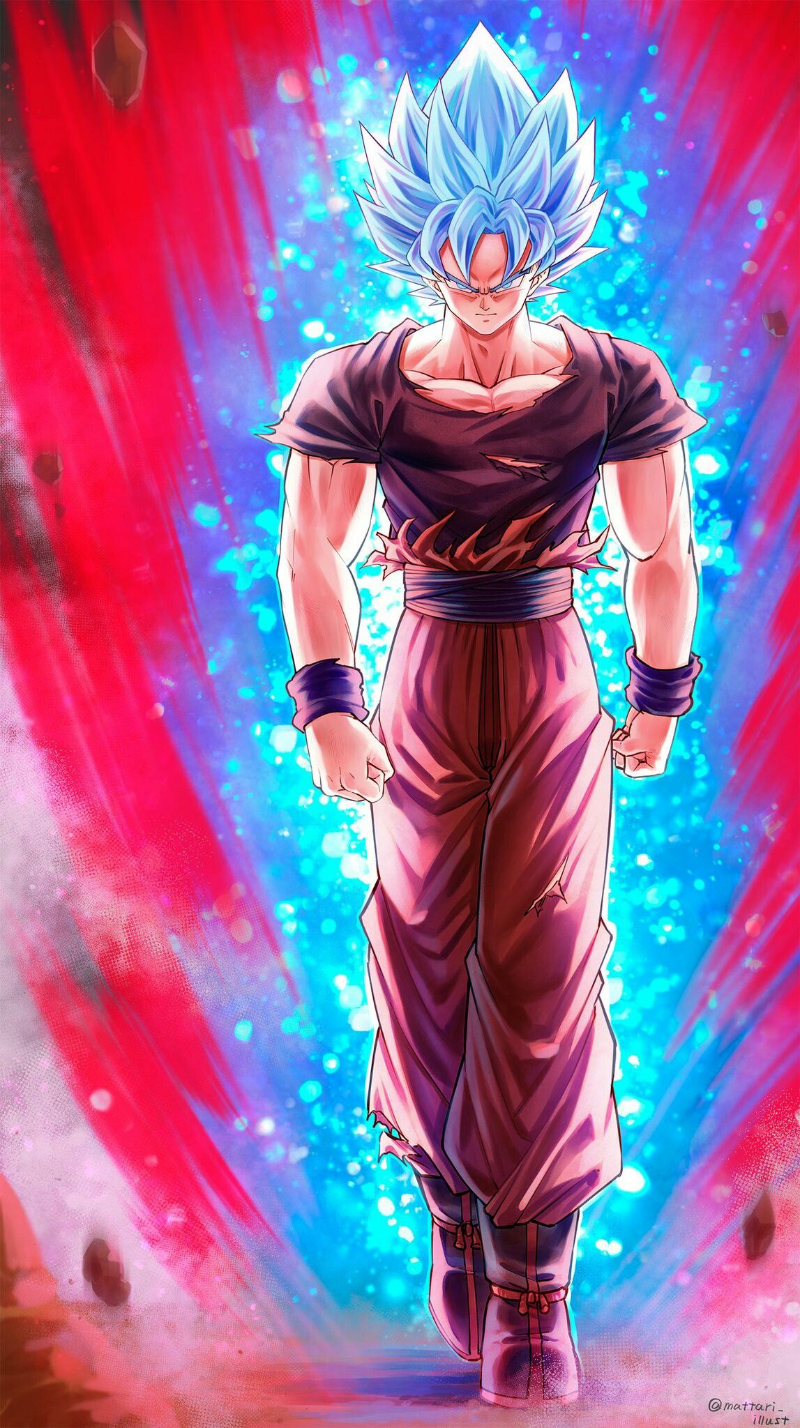 Goku Super Saiyan Blue Kaioken Wallpapers - Wallpaper Cave