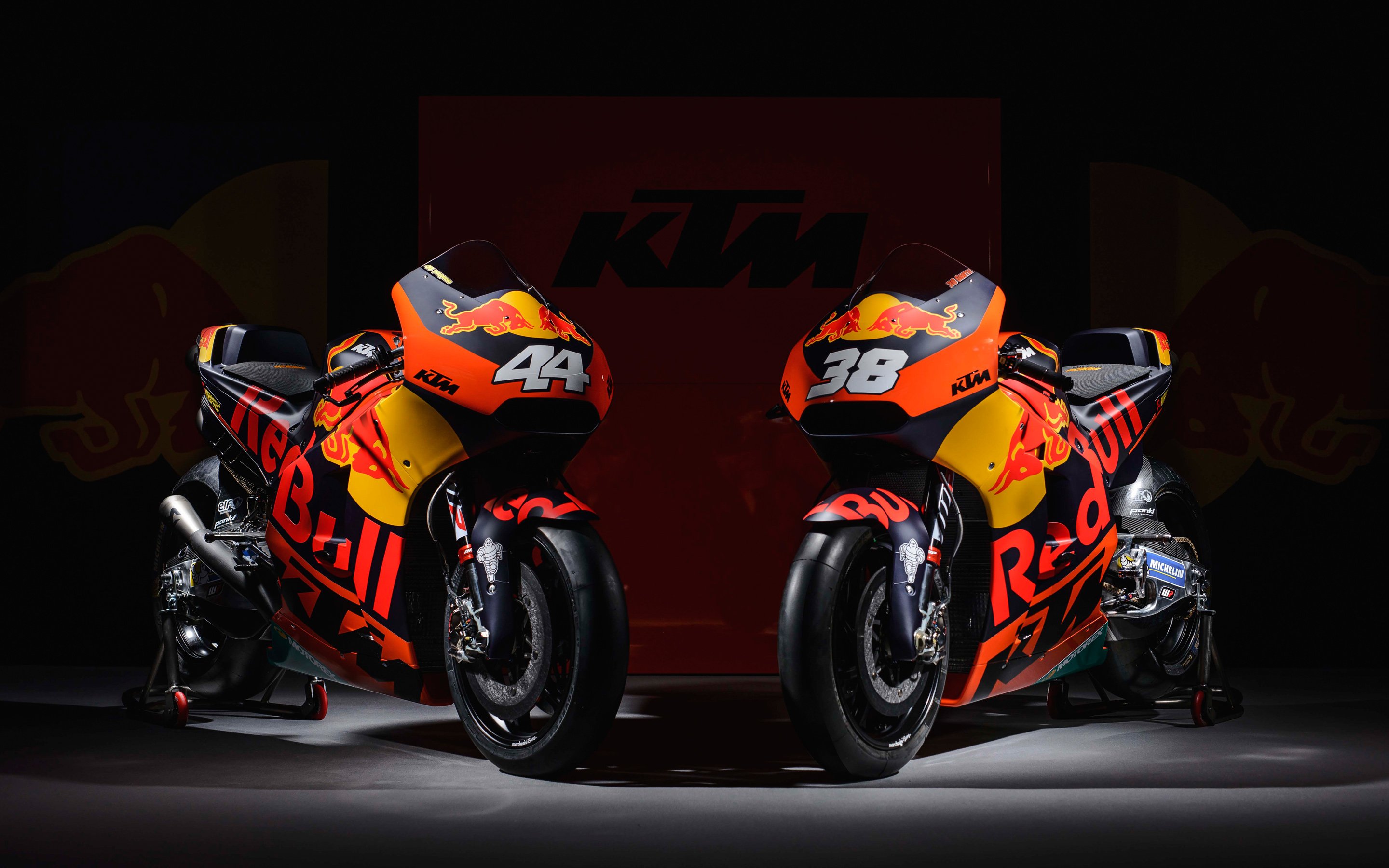 Wallpaper 4k KTM RC16 MotoGP 2017 Race Bikes Wallpaper