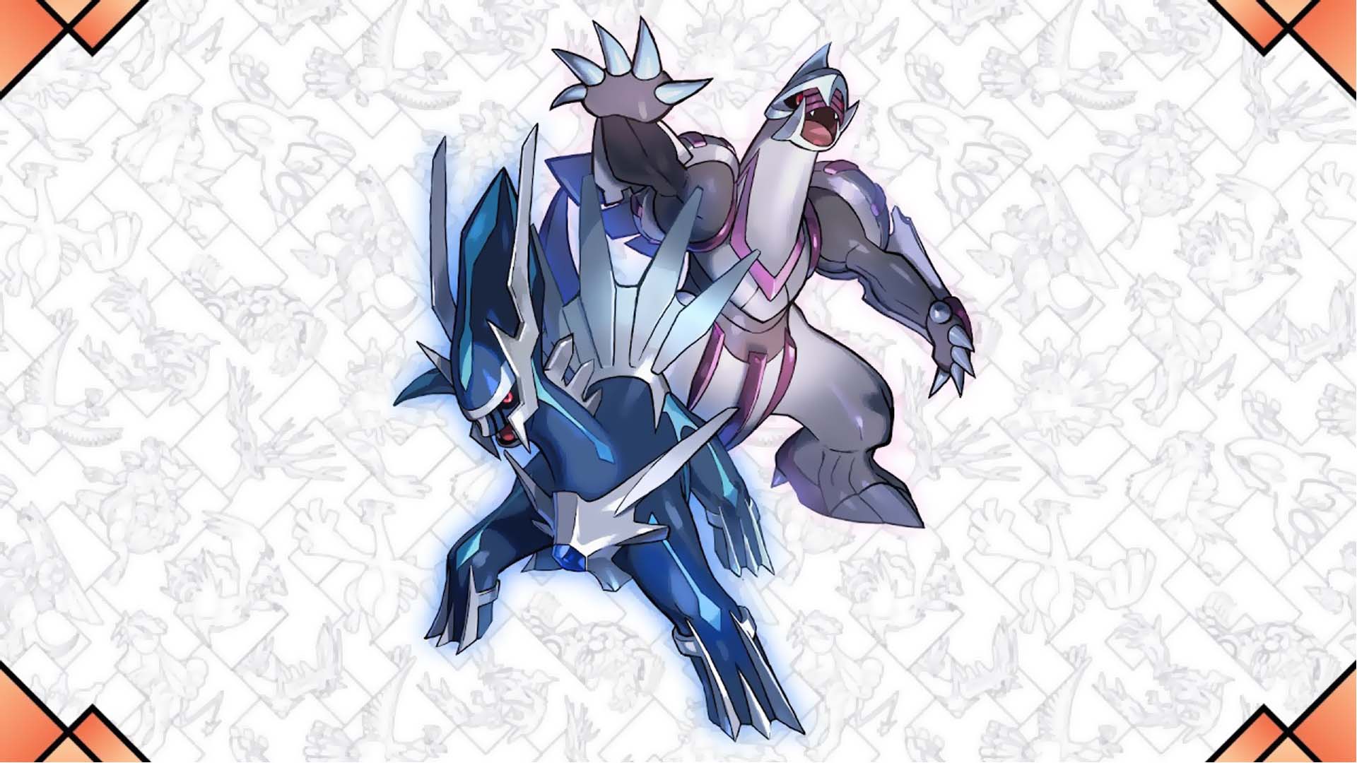 Pokemon Palkia And Dialga HD Wallpaper