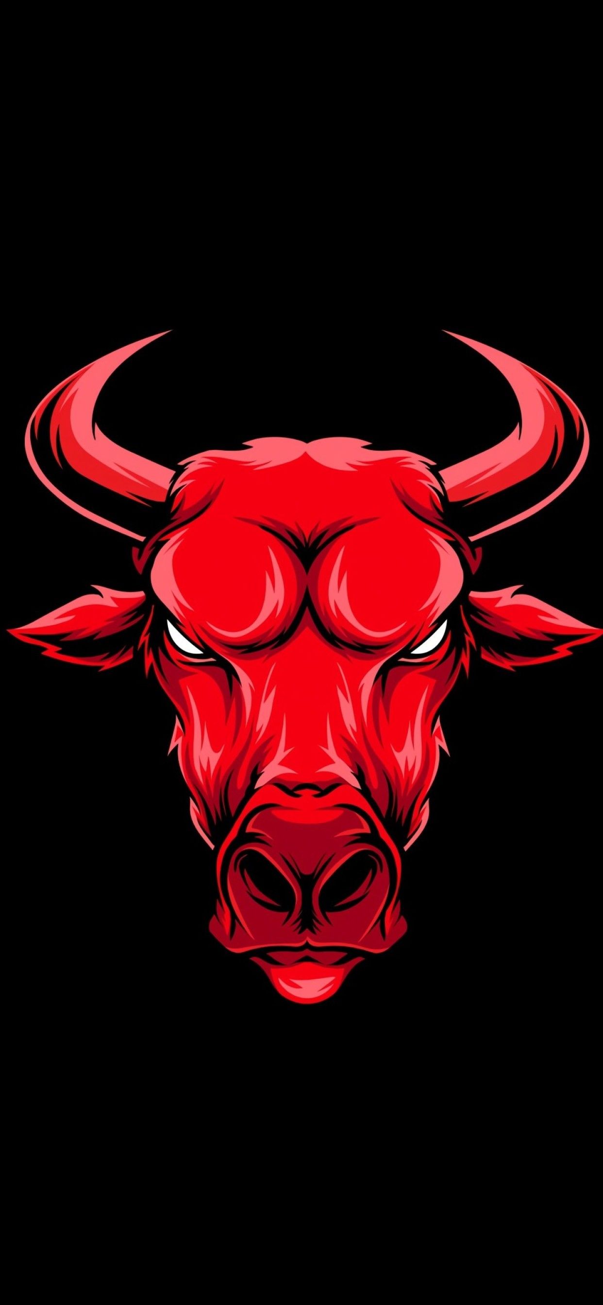 dangerous bull wallpaper