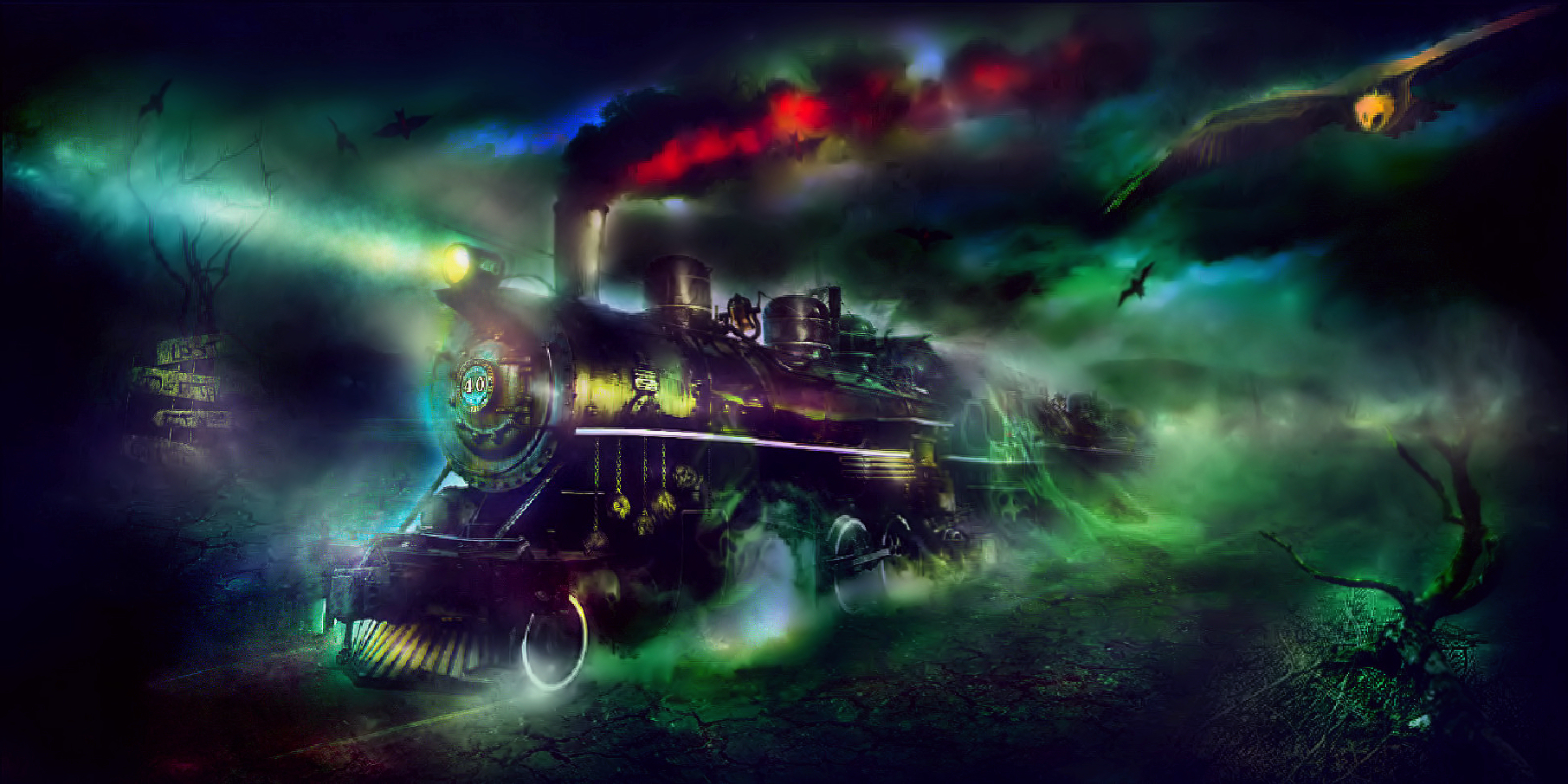 ghost train Image