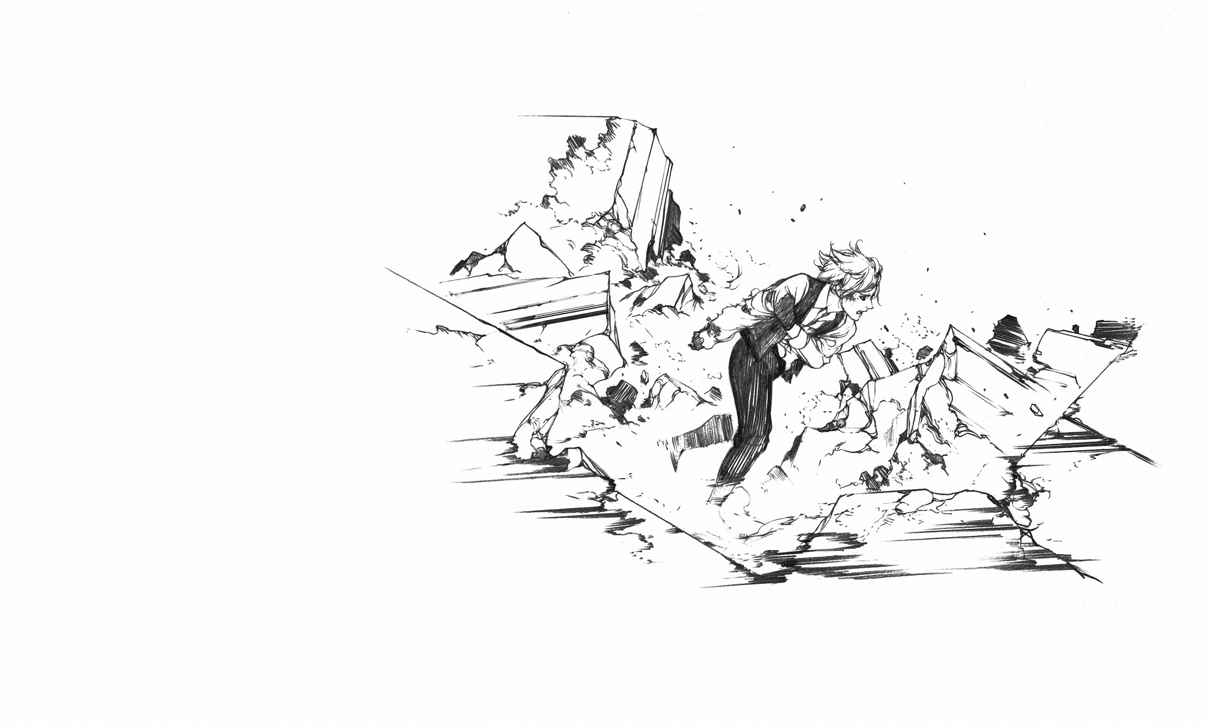 4K, Netflix TV Series, artwork, manga, steampunk, anime, combat, LEVIUS, Netflix. Mocah HD Wallpaper