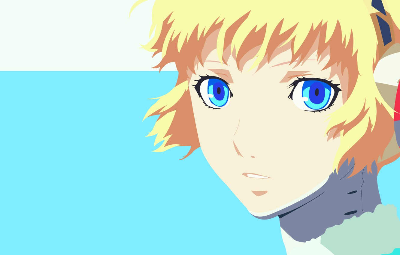 Wallpaper look, girl, face, Person 3, Aigis image for desktop, section сёнэн