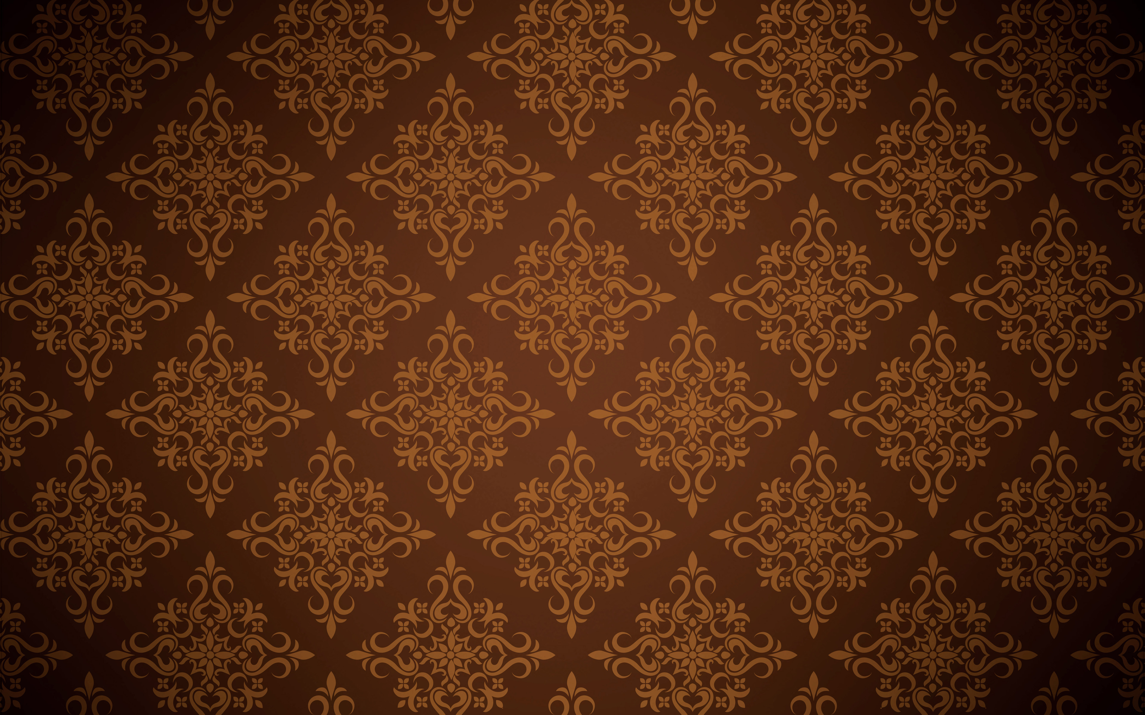Download wallpaper brown floral pattern, 4k, floral vintage pattern, brown vintage background, floral patterns, vintage background, brown retro background for desktop with resolution 3840x2400. High Quality HD picture wallpaper