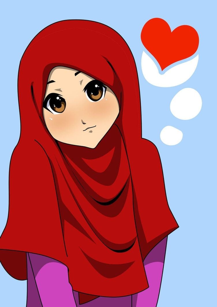 Muslim Anime Girl Wallpaper