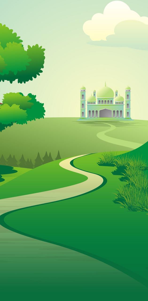 463 Background Islamic Kartun Picture - MyWeb