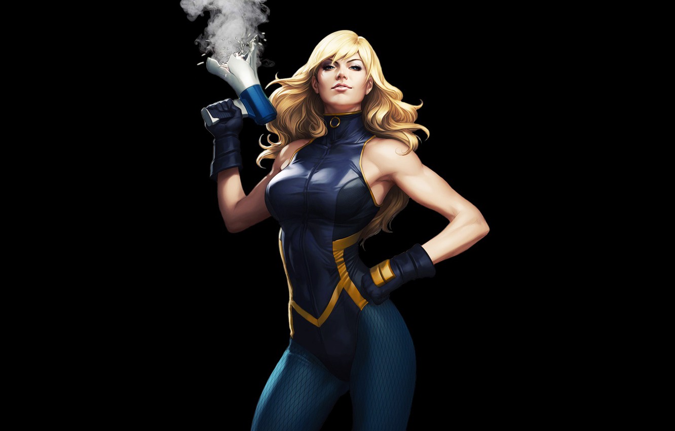 Wallpaper girl, megaphone, Black Canary image for desktop, section фантастика
