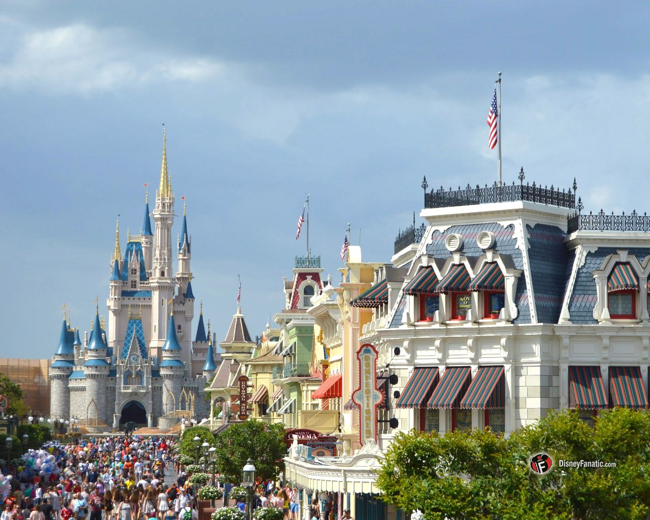 Magic Kingdom Main Street Wallpaper