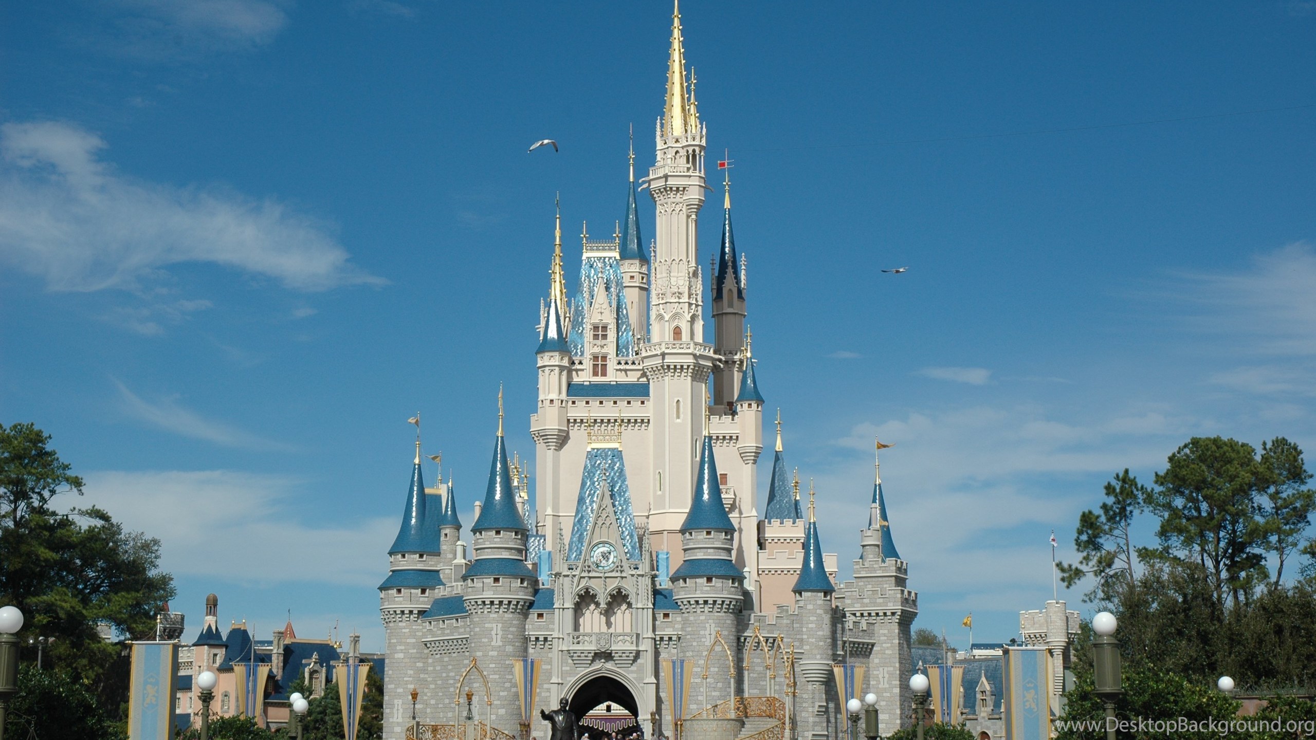 Walt Disney World Castle Wallpaper Desktop Background