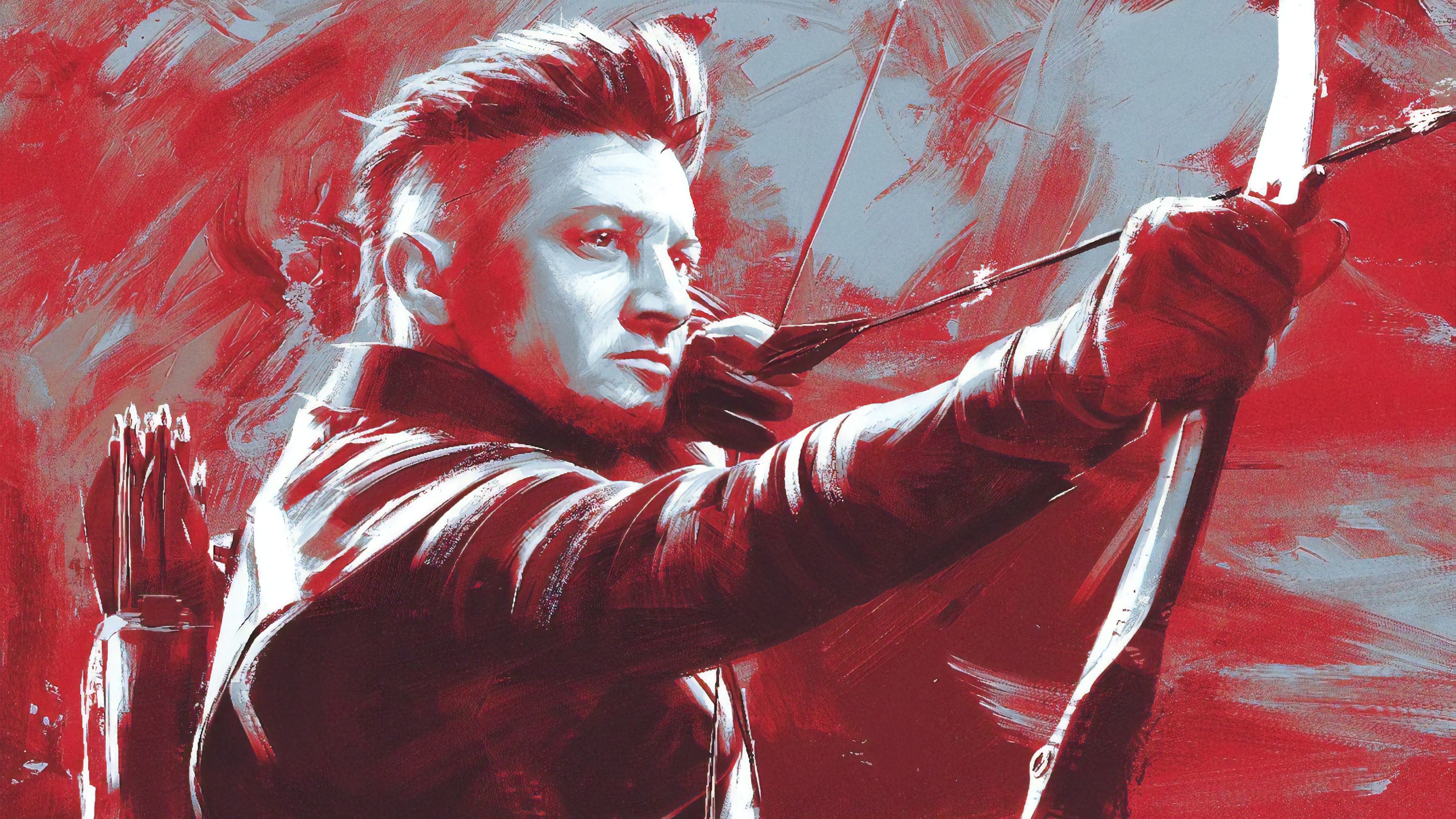 7680x4320 Hawkeye, Jeremy Renner wallpaper