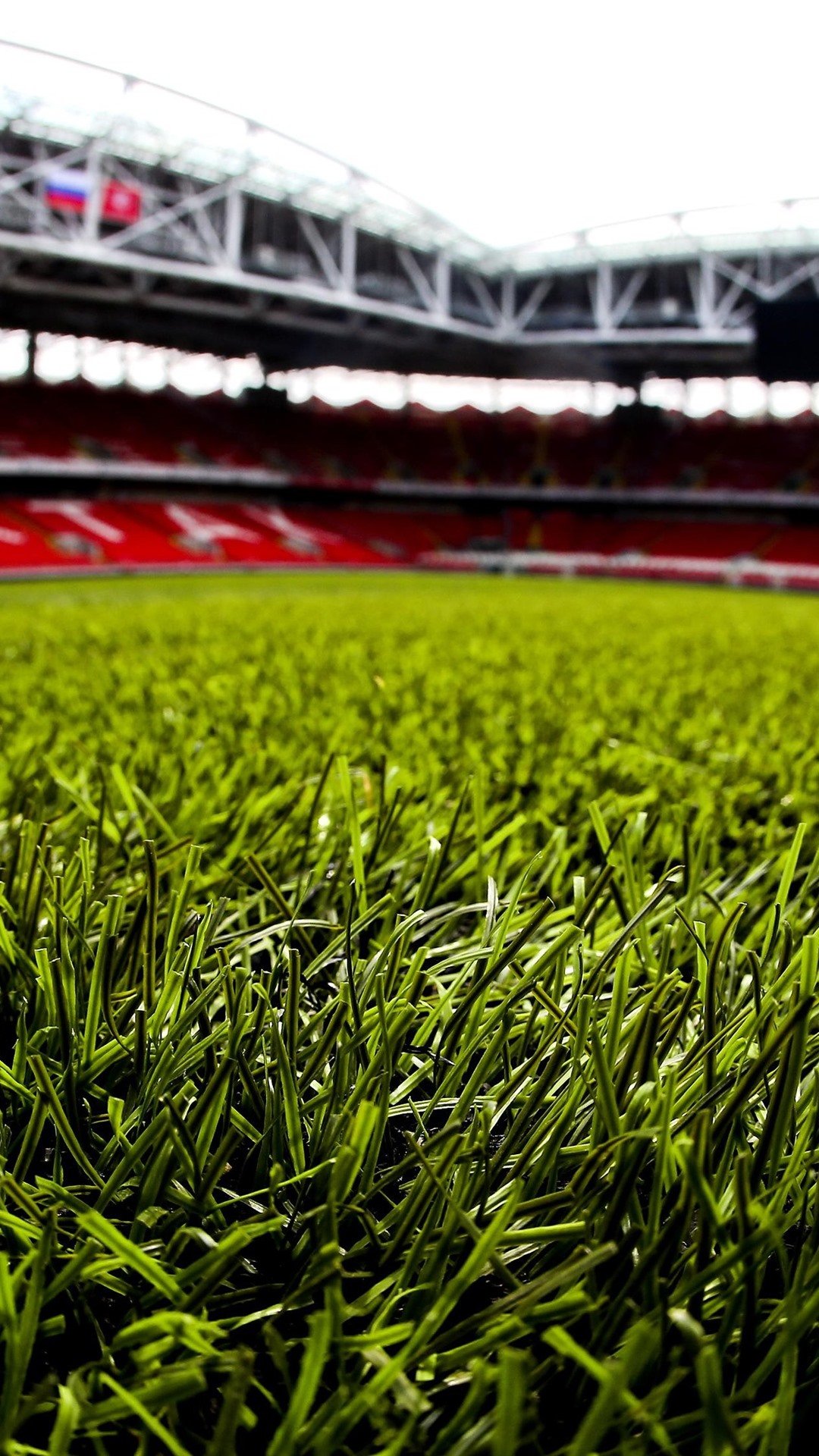 iPhone Wallpaper Green Grass, Football Stadium - Обои На Айфон Футбол