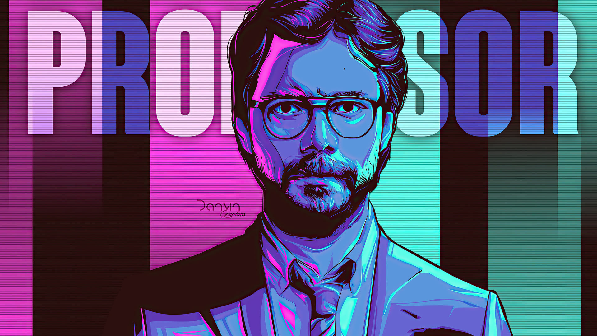 Money Heist Professor Wallpaper High Quality Wallpaper