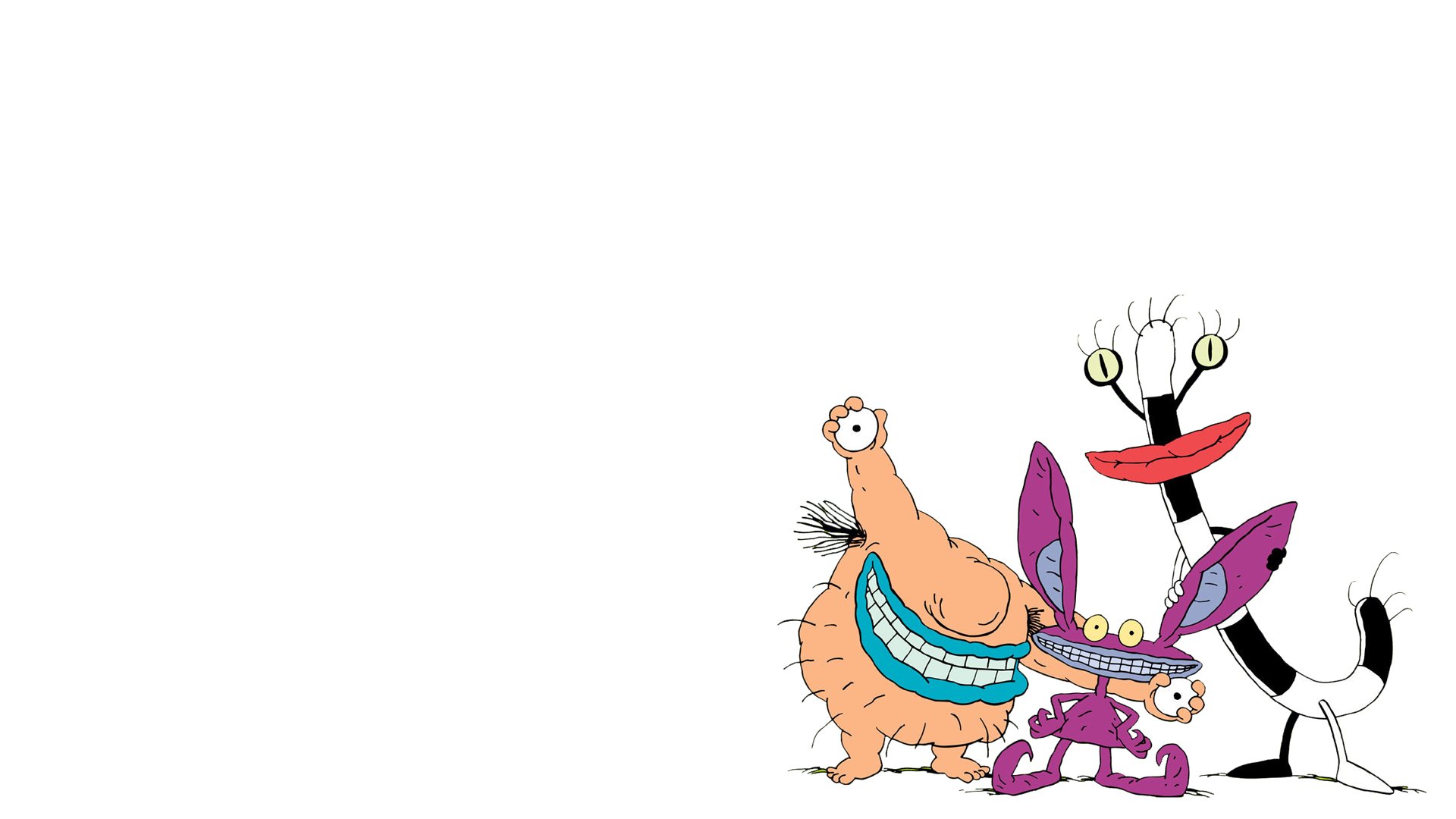 AAAHH REAL MONSTERS family animation cartton humor (1) wallpaperx1080