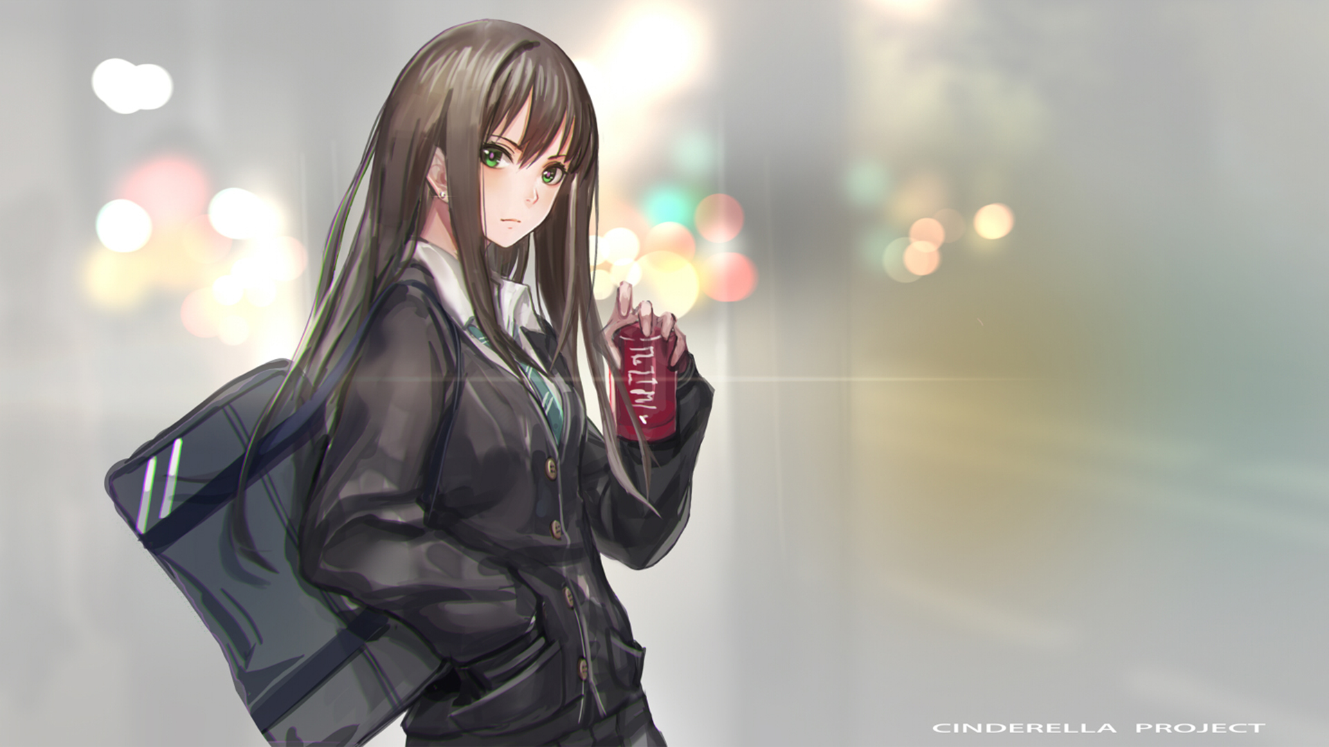 1920x1080 Anime, Rin Shibuya, The iDOLM Cinderella Girls wallpaper JPG