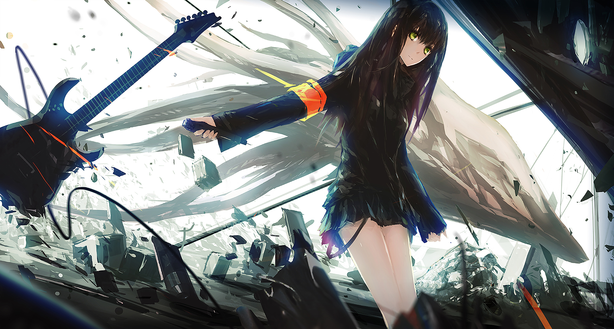 Wallpaper, manga, THE email protected Cinderella Girls, Shibuya Rin 2400x1288