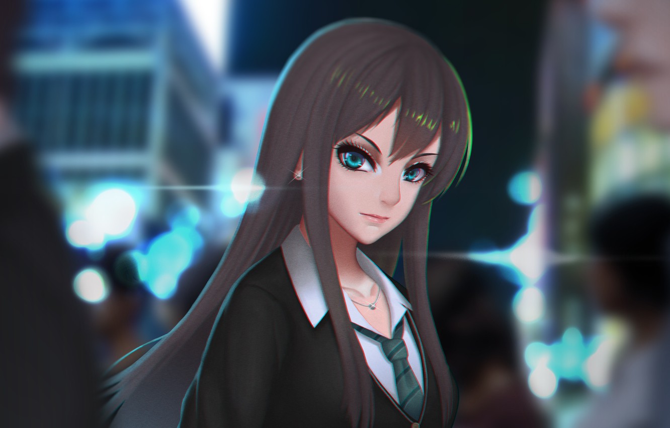 Wallpaper girl, people, anime, art, idolmaster, rin shibuya image for desktop, section прочее
