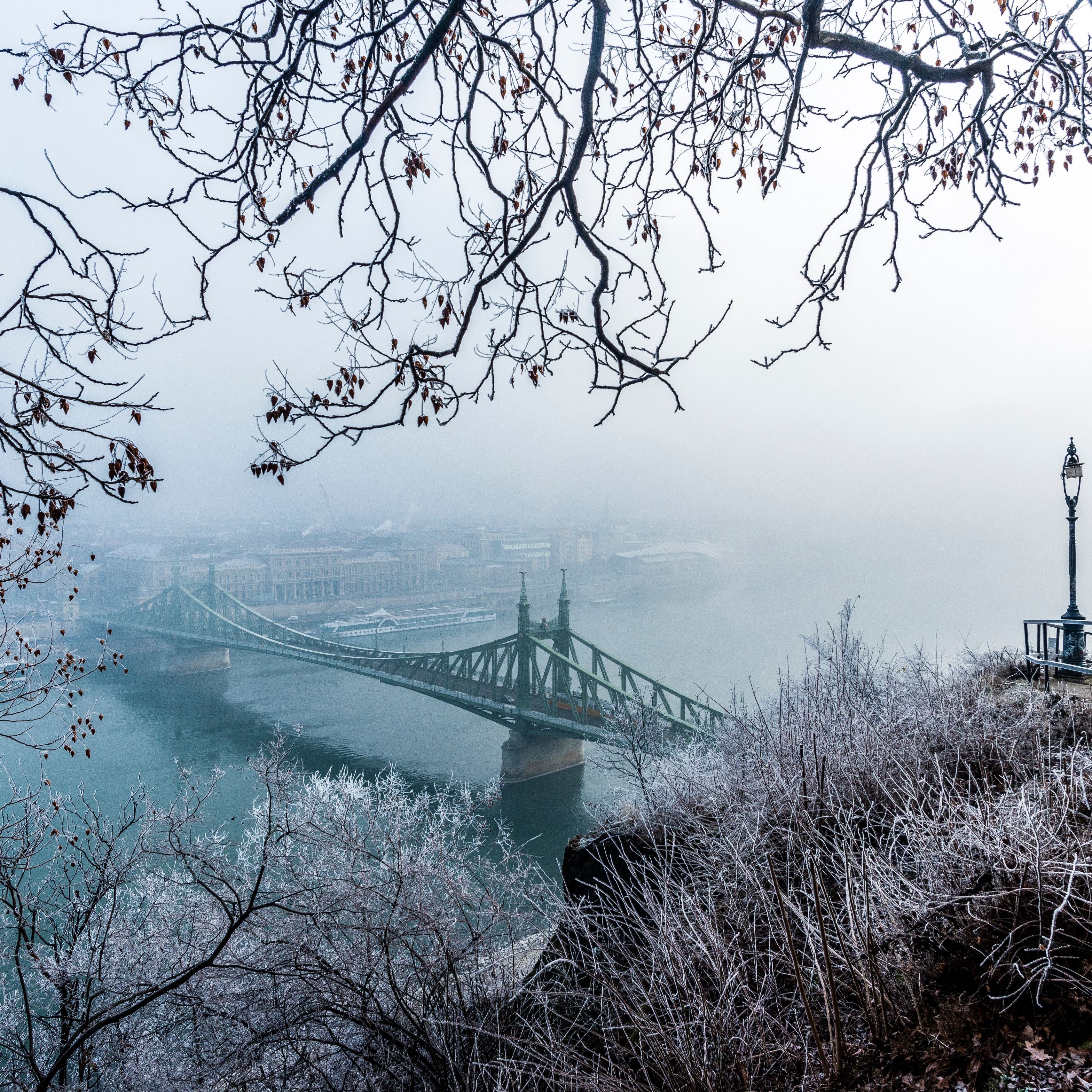 Budapest Winter Wallpaper
