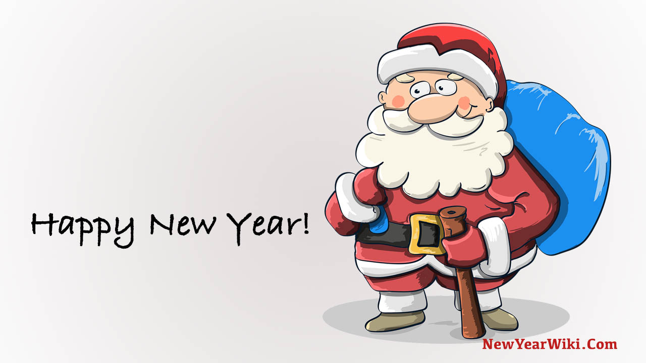 Happy New Year Cartoon Image 2022: New Year Cartoon Picture