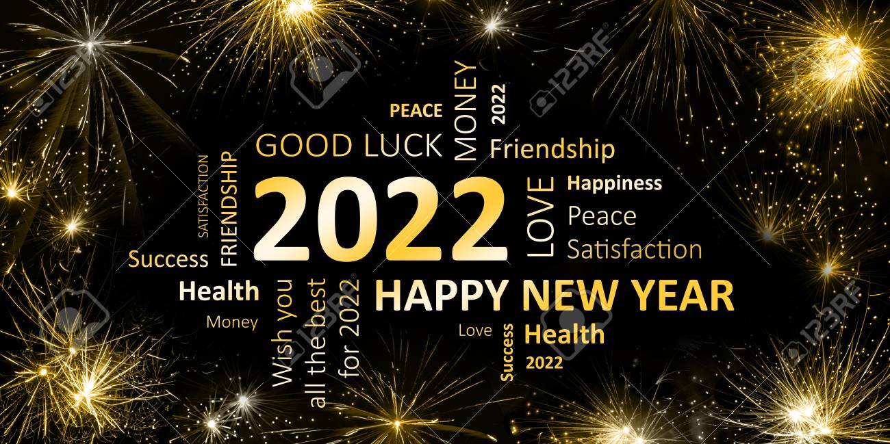 Happy New Year Wallpaper Download 2022 HD