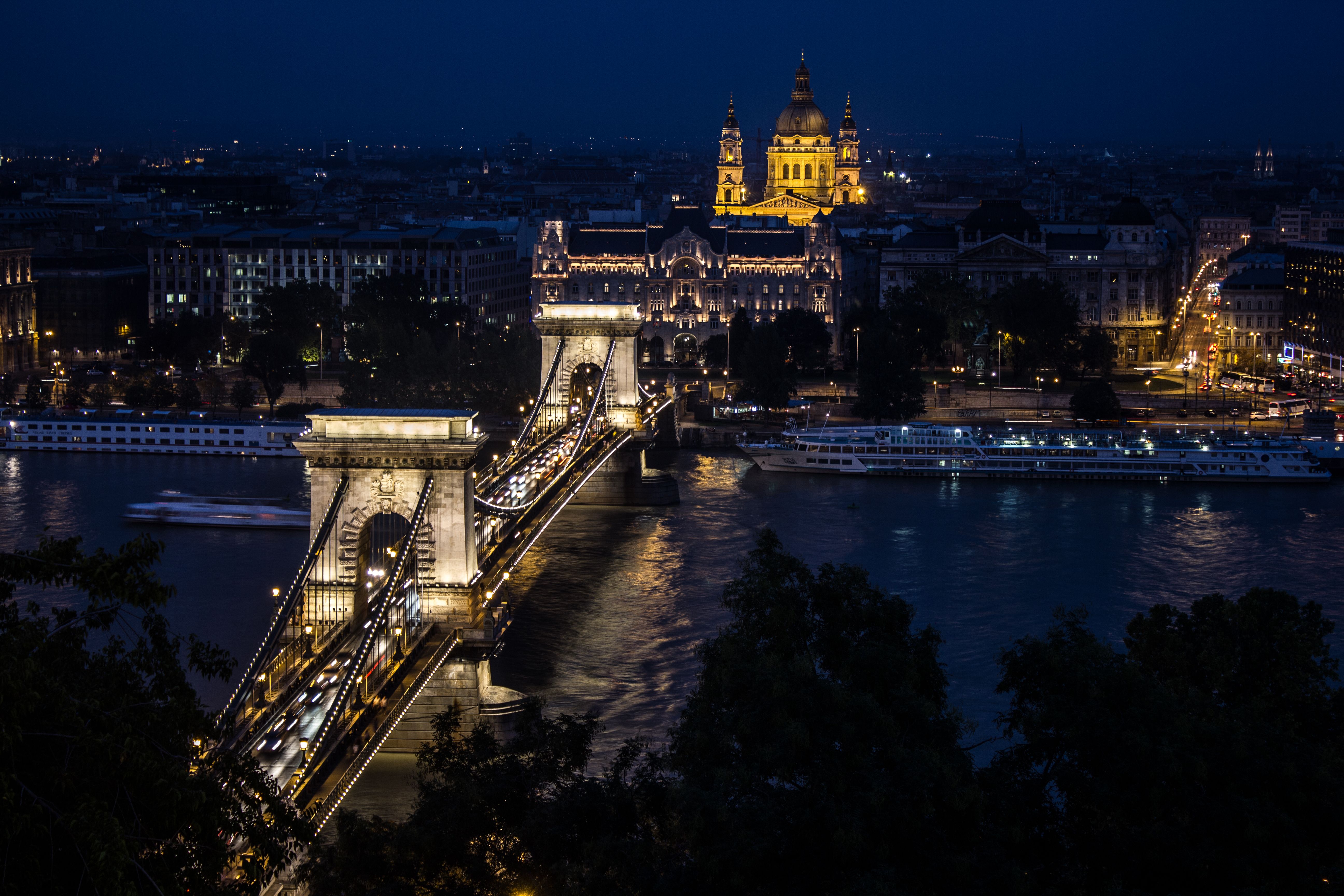 Budapest by Night. City architecture, Europe wallpaper, Budapest