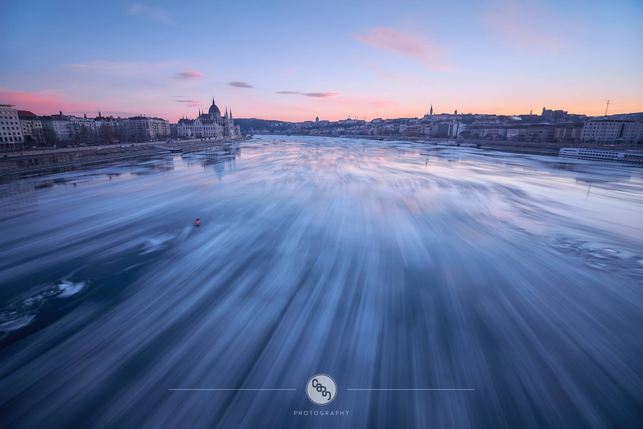 Wallpaper, sunlight, landscape, sunset, sea, shore, reflection, sky, snow, winter, road, long exposure, sunrise, calm, ice, evening, morning, horizon, atmosphere, Arctic, dusk, Budapest, Hungary, Hungarian Parliament Building, Freezing, Danube, cloud
