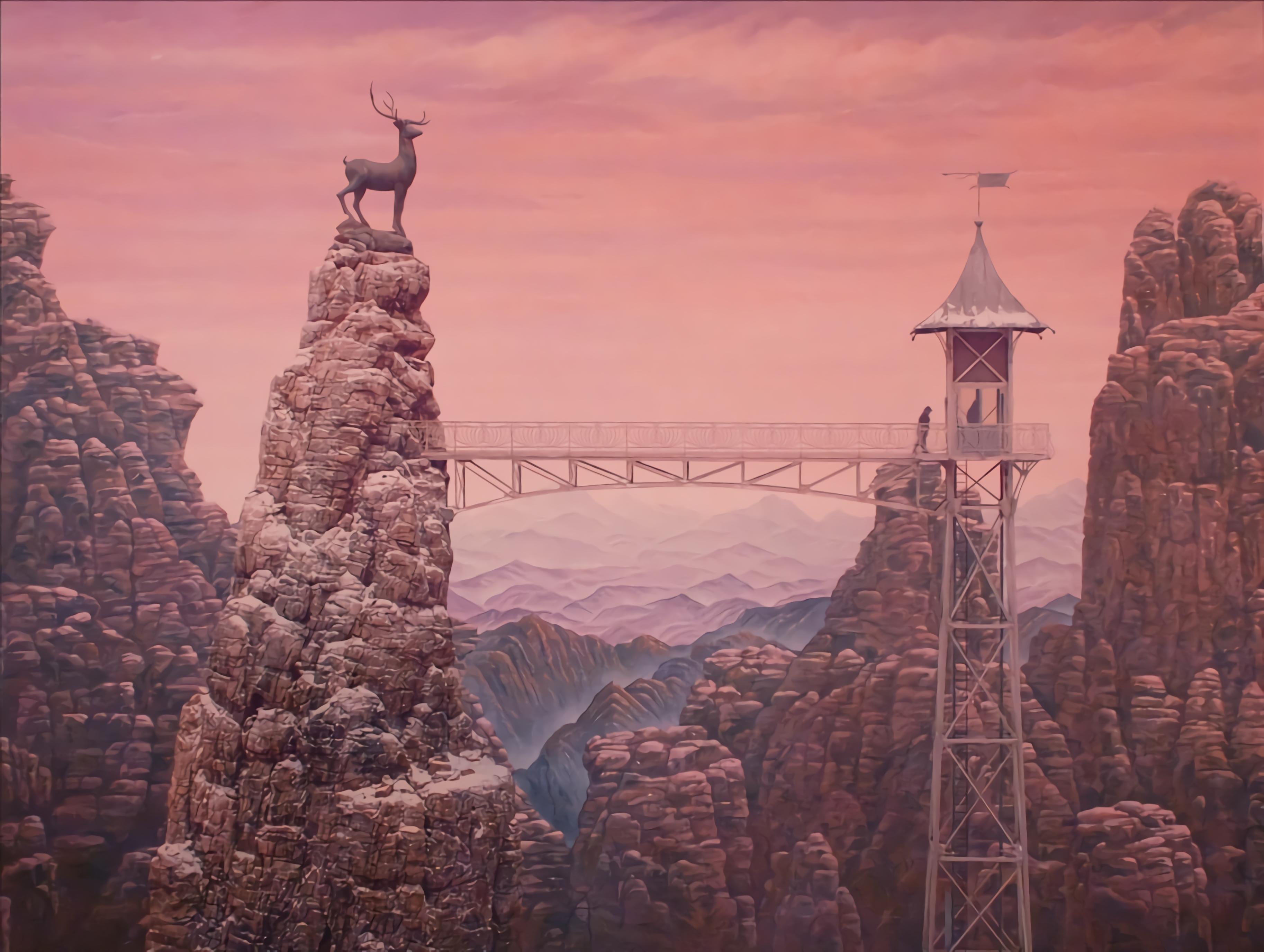 The Grand Budapest Hotel High Resolution Background Art Screenshots (This Film's Cinematography Just About Everything Is Absolutely Gorgeous)